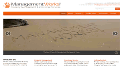 Desktop Screenshot of algarve-management-works.com